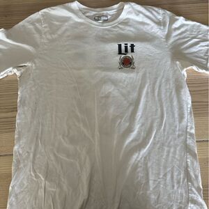 Welit WeBigInc Lit white tee shirt - XL